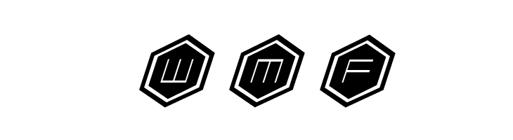 HEX:gon Bold Italic  Free Fonts Download