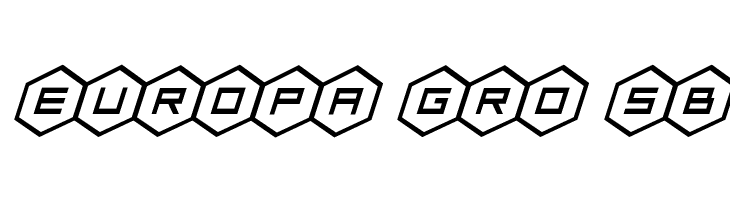 HEX:gon Bold Italic  Free Fonts Download