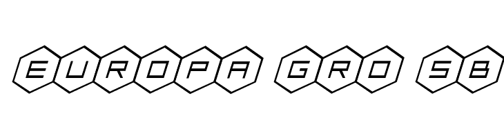 HEX:gon Italic  Free Fonts Download