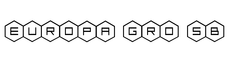 HEX:gon  Free Fonts Download