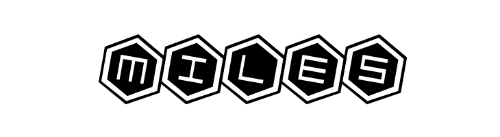 HEX:gon Rotated 2  Free Fonts Download