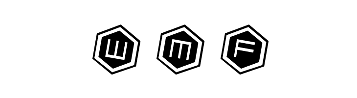 HEX:gon Rotated 2  Free Fonts Download