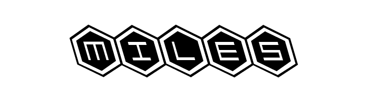 HEX:gon Leftalic  Free Fonts Download