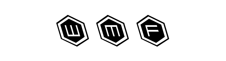 HEX:gon Leftalic  Free Fonts Download