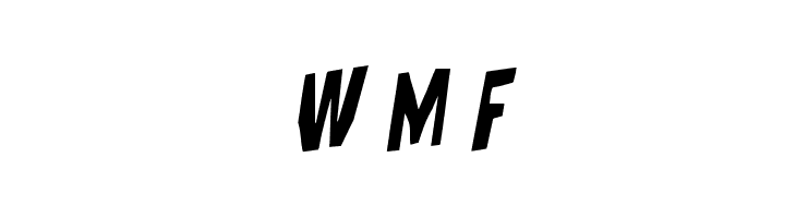 Hitchblock Staggered Rotalic  Free Fonts Download