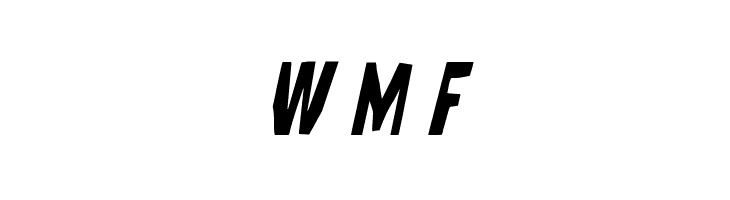Hitchblock Staggered Italic  Free Fonts Download