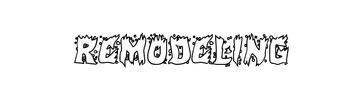 Hot Kiss Outline  Free Fonts Download