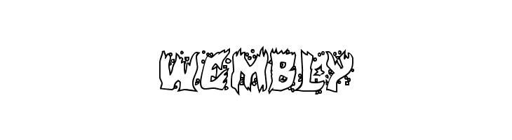 Hot Kiss Outline  Free Fonts Download