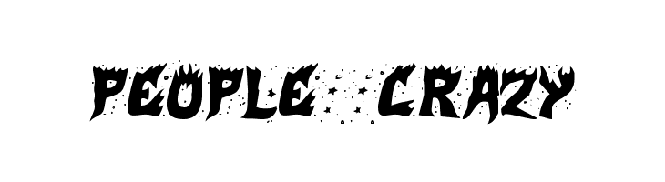 Hot Kiss Staggered  Free Fonts Download