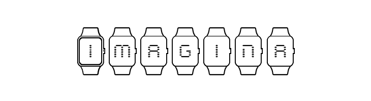 iChrono Outline  Free Fonts Download