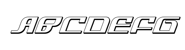 Infinity Formula 3D Italic  Free Fonts Download