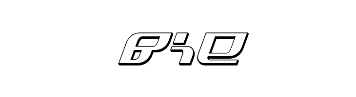 Infinity Formula 3D Italic  Free Fonts Download
