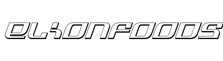 Infinity Formula 3D Italic  Free Fonts Download