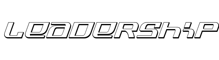 Infinity Formula 3D Italic  Free Fonts Download