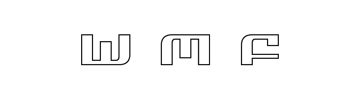 Infinity Formula Outline  Free Fonts Download