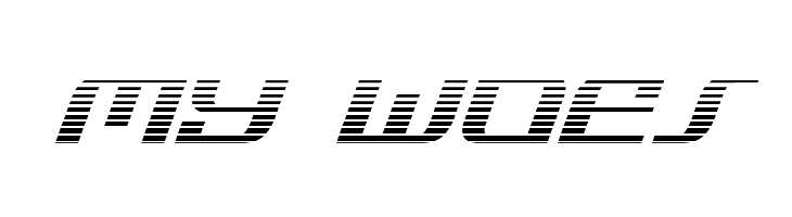 Infinity Formula Gradient Italic  Free Fonts Download