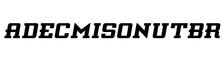 Interceptor Semi-Italic  Free Fonts Download