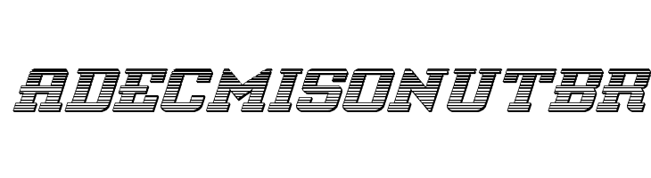 Interceptor Chrome Italic  Free Fonts Download