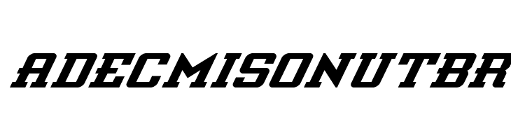 Interceptor Super-Italic  Free Fonts Download