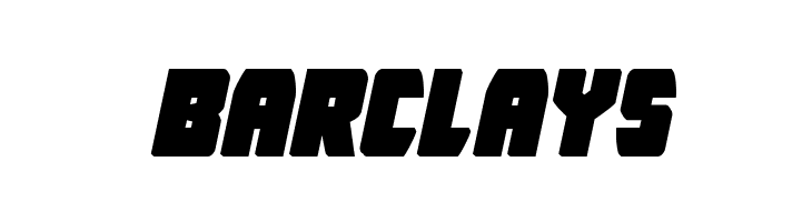 Intergalactic Block Italic  Free Fonts Download