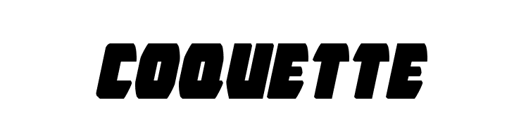 Intergalactic Block Italic  Free Fonts Download