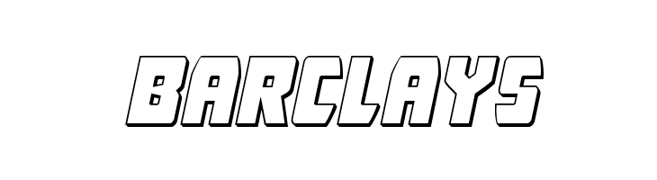 Intergalactic 3D Italic  Free Fonts Download