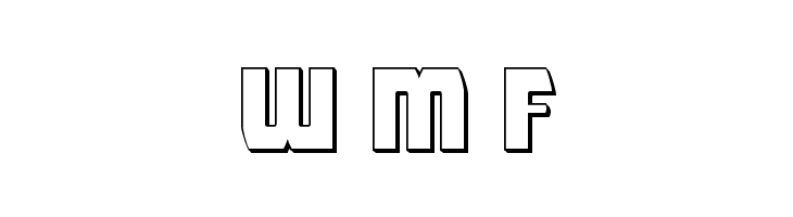 Intergalactic 3D  Free Fonts Download