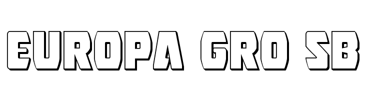 Intergalactic 3D  Free Fonts Download