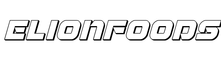 Jeebra 3D Italic  Free Fonts Download