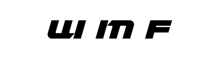 Jeebra Expanded Italic  Free Fonts Download