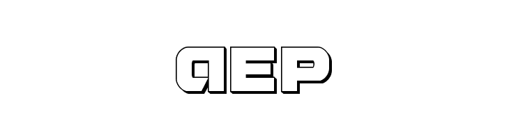Jeebra 3D  Free Fonts Download