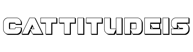 Jeebra 3D  Free Fonts Download