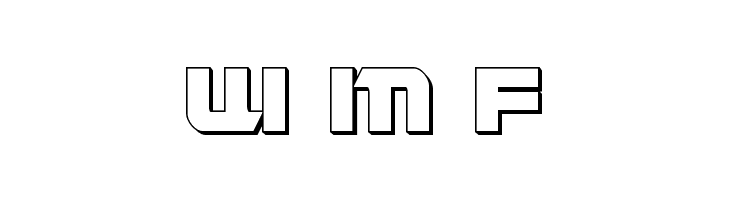 Jeebra 3D  Free Fonts Download
