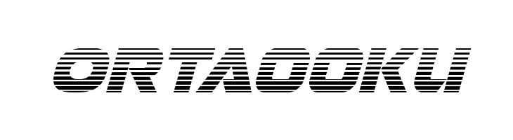 Jeebra Gradient Italic  Free Fonts Download