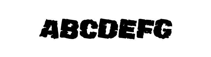 Jugger Rock Rotated 2  Free Fonts Download
