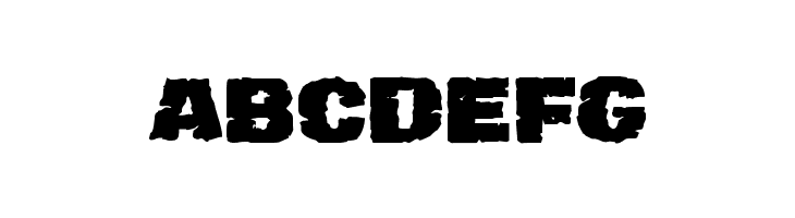 Jugger Rock Staggered  Free Fonts Download