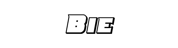 Justice Outline Semi-Italic  Free Fonts Download