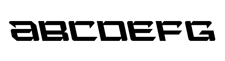 Laser Wolf Leftalic  Free Fonts Download