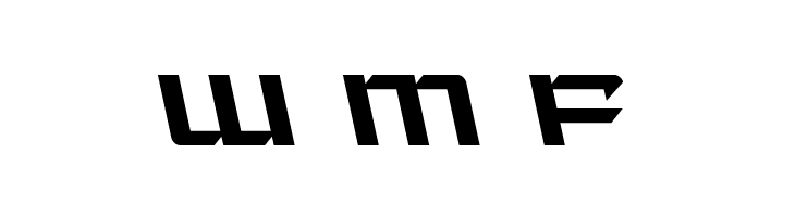 Laser Wolf Leftalic  Free Fonts Download