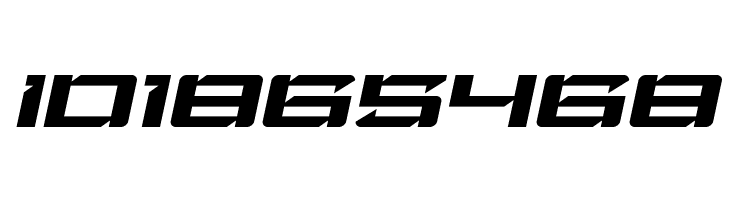 Laser Wolf Expanded Italic  Free Fonts Download