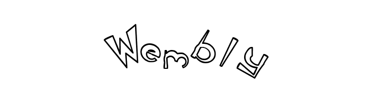 CIRCLINEcrazyjumped  outline  Free Fonts Download