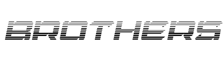 Laser Wolf Gradient Italic  Free Fonts Download