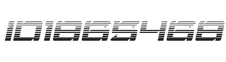 Laser Wolf Gradient Italic  Free Fonts Download