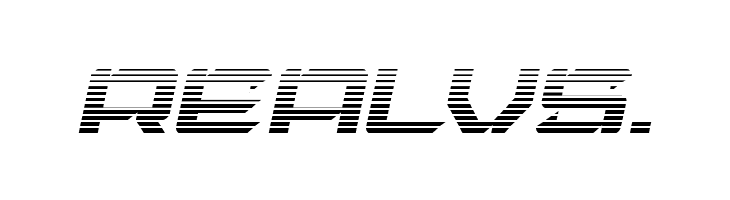 Laser Wolf Gradient Italic  Free Fonts Download