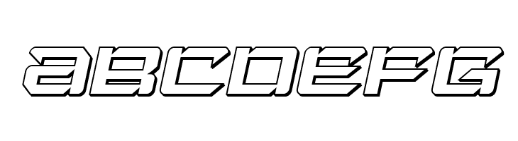 Laser Wolf 3D Italic  Free Fonts Download