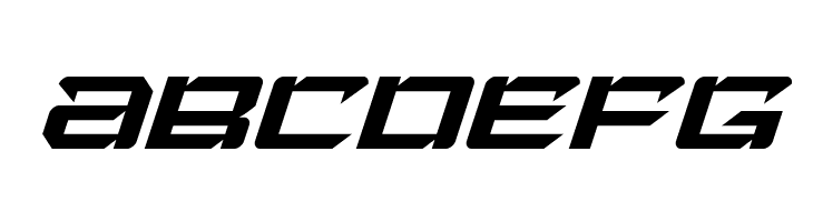 Laser Wolf Super-Italic  Free Fonts Download