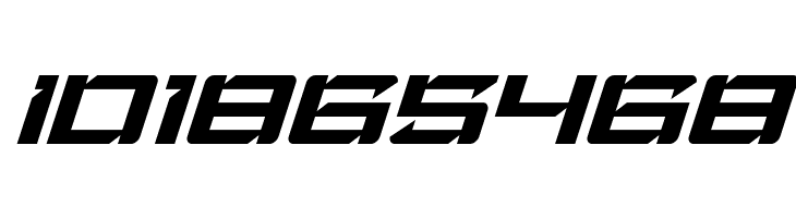 Laser Wolf Super-Italic  Free Fonts Download