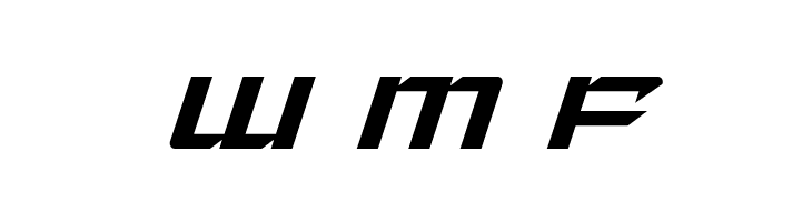 Laser Wolf Super-Italic  Free Fonts Download