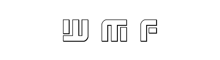 Legio Sabina Outline  Free Fonts Download