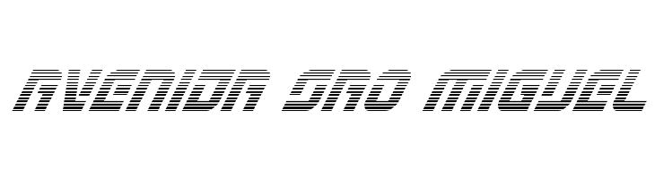 Legio Sabina Gradient Italic  Free Fonts Download